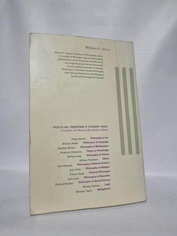 Philosophy of Language - William P Alston