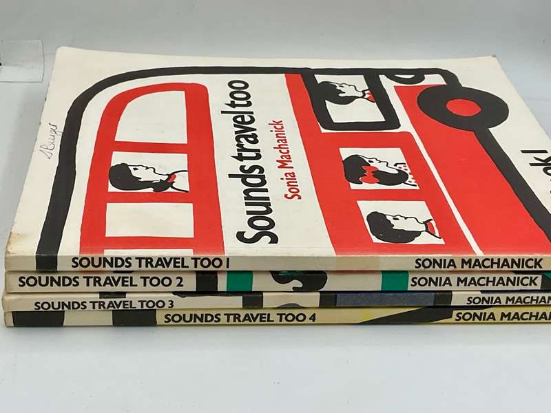 Sounds Travel Too by Sonia Machanick Books 1, 2, 3 & 4 l Remedial Reading Guides