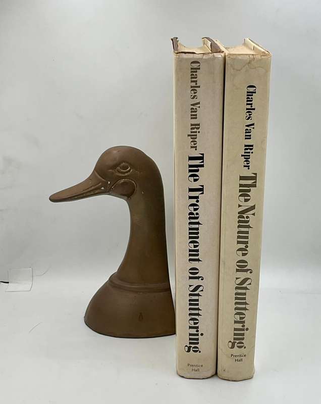 The Nature of Stuttering & The Treatment of Stuttering - 2 books by Charles Van Riper