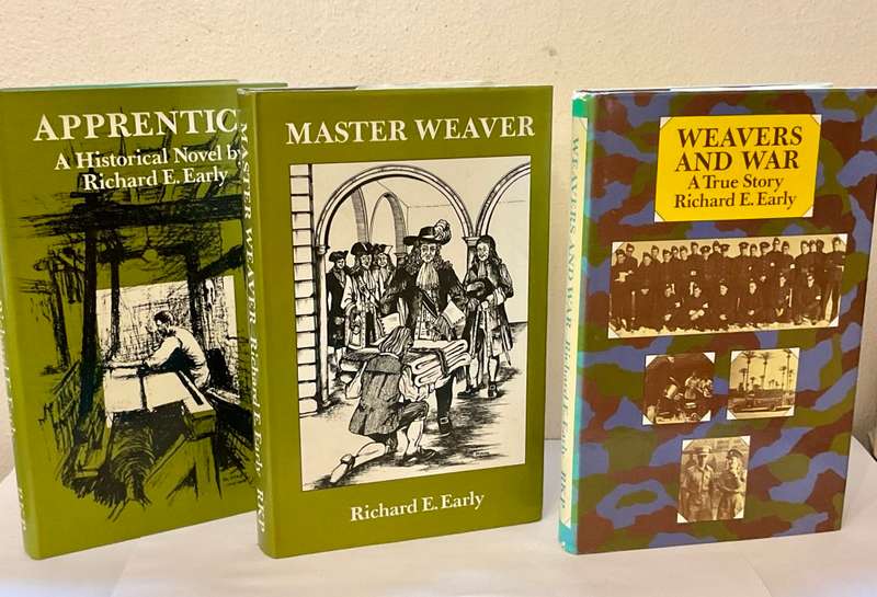 Richard E Early - Apprentice, Master Weaver & Weavers and War | 2 Signed First Editions