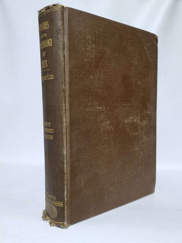 Studies in the Psychology of Sex, 5 Volumes by Havelock Ellis | 1920