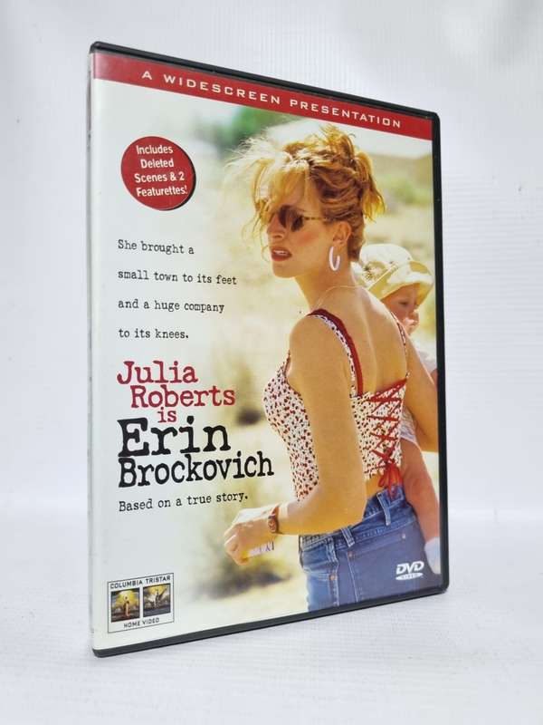 Julia Roberts is Erin Brockovich