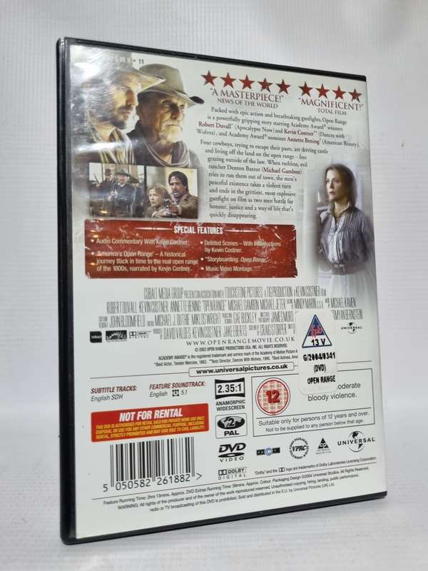 Open Range - Robert Duvall, Kevin Costner and Annette Bening