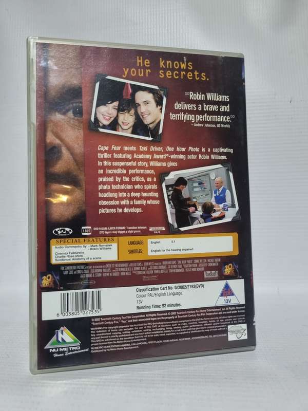 One Hour Photo with Robin Williams