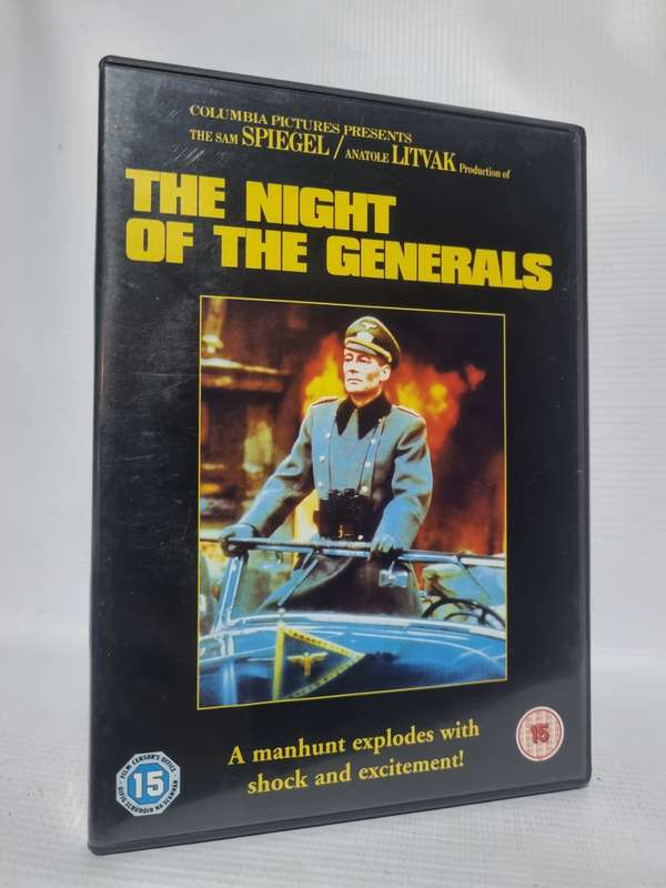 The Night of the Generals DVD - Peter O`Toole & Omar Sharif