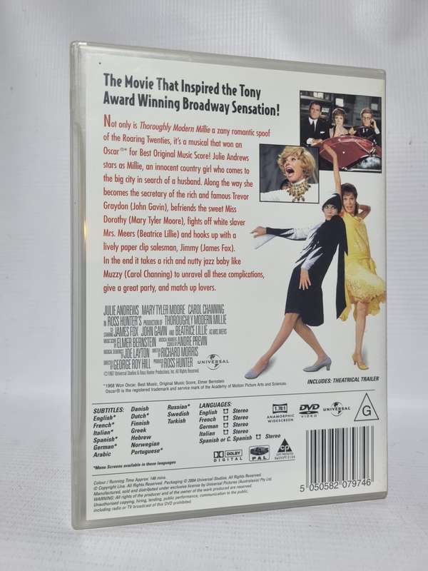 Thoroughly Modern Millie DVD - Julie Andrews, Mary Tyler Moore and Carol Channing