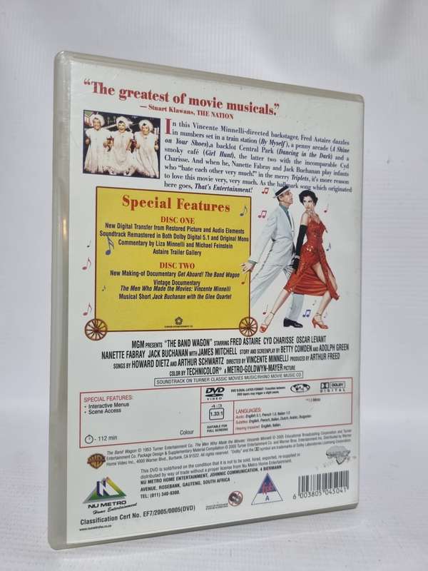 Get Aboard the Band Wagon DVD Two Disc Special Edition - Fred Astaire & Cyd Charisse