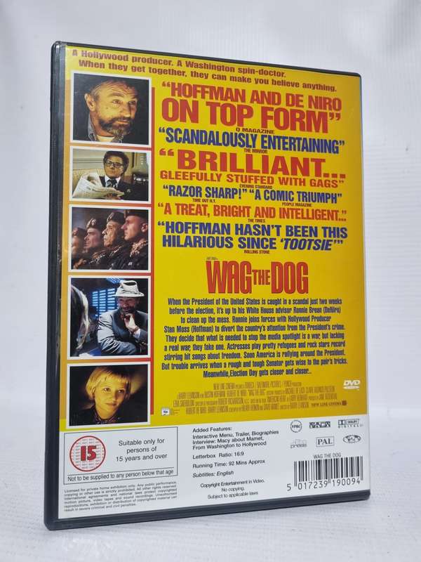 Wag the Dog-DVD-Dustin Hoffman, Robert DeNiro