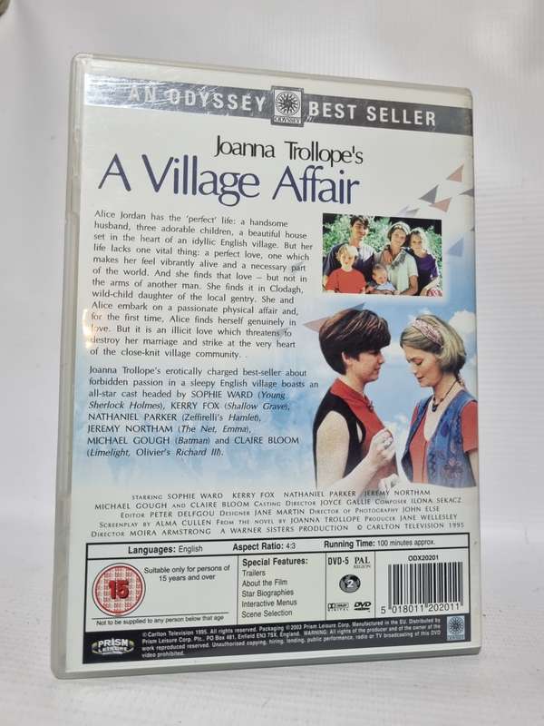 A Village Affair-DVD-Sophie Ward, Kerry Fox, Nathaniel Parker