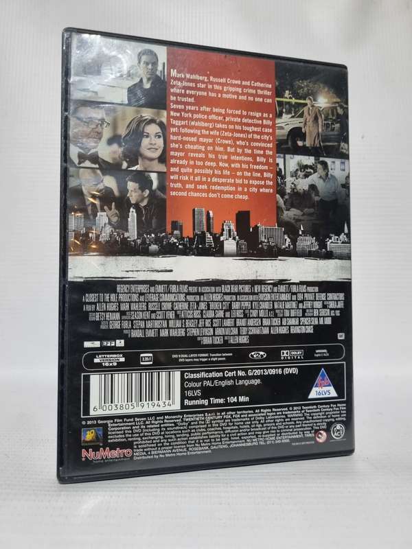 Broken City DVD - Mark Wahlberg, Russell Crowe