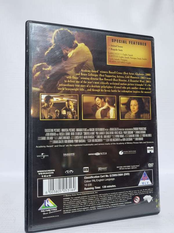 Cinderella Man-DVD-Russell Crowe, Renee Zellweger