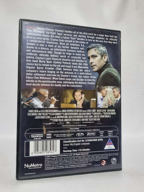 Michael Clayton-DVD-George Clooney