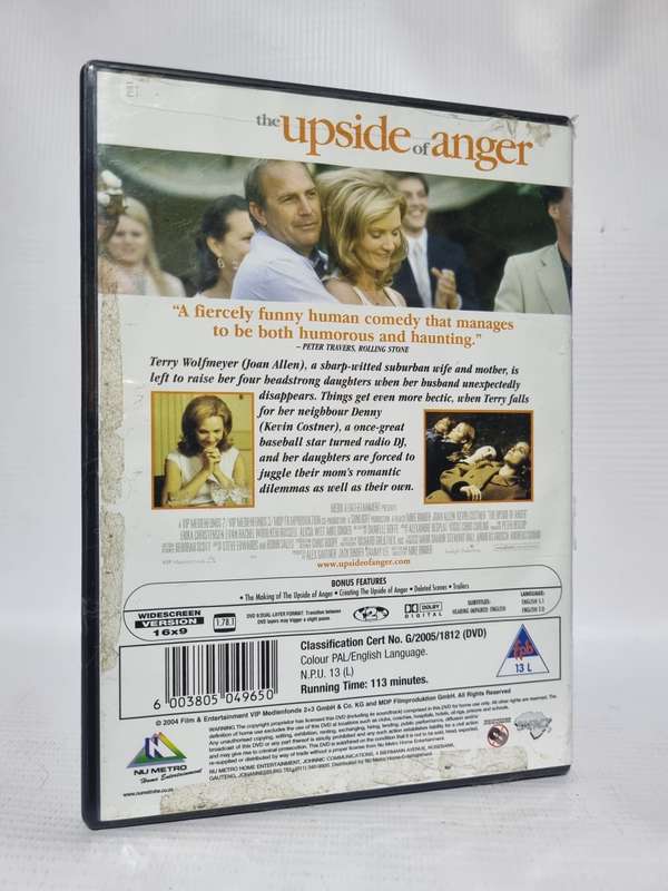 The Upside of Anger-DVD-Joan Allen, Kevin Costner