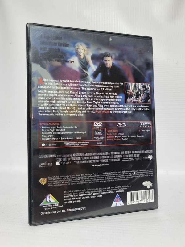 Proof of Life-DVD-Meg Ryan, Russell Crowe