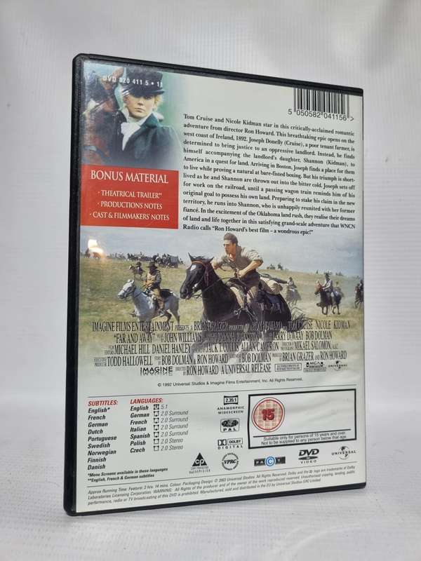 Far and Away-DVD-Tom Cruise, Nicole Kidman