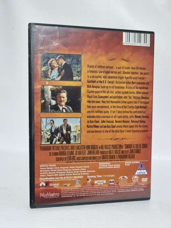 Gunfight at the OK Corral-DVD-Burt Lancaster, Kirk Douglas