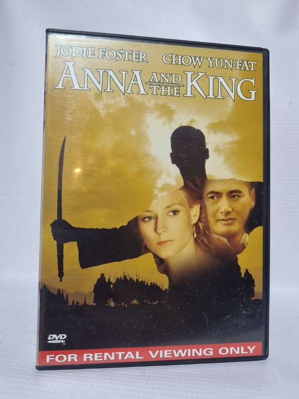 Anna and the King DVD - Jodie Foster & Chow Yun-Fat