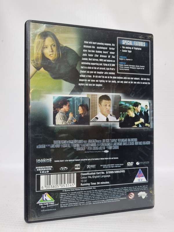 Flight Plan DVD - Jodie Foster