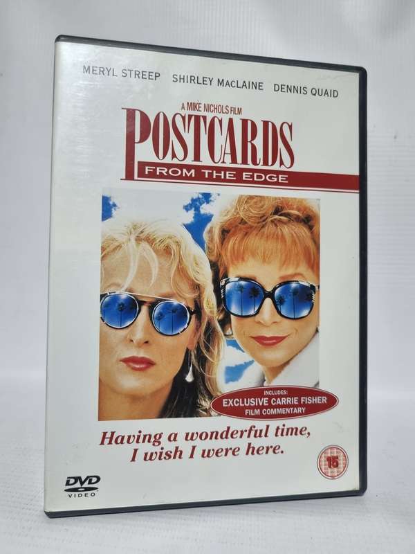 Postcards from The Edge DVD-Meryl Streep, Shirley MacLaine & Dennis Quaid