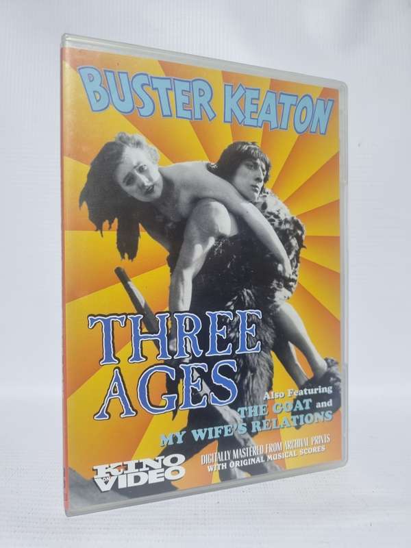 Three Ages and The Goat and My Wife`s Relations DVD - Buster Keaton