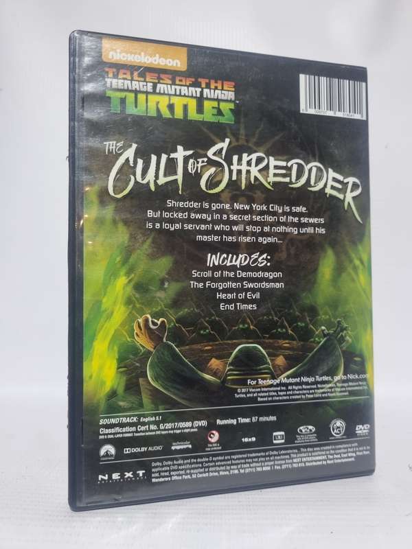 The Cult of Shredder DVD - Teenage Mutant Ninja Turtles