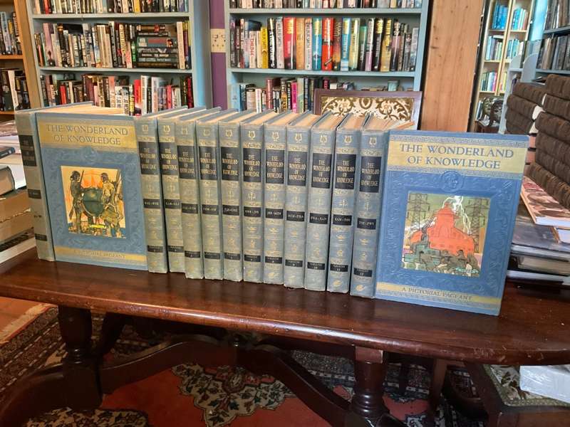 The Wonderland of Knowledge: A New Pictorial Encyclopedia 1946 12 Volumes A - Zwi