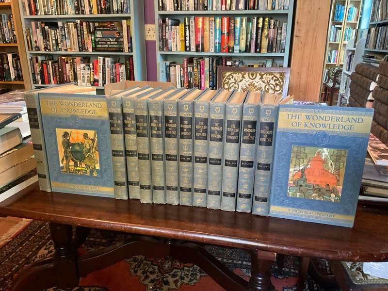 The Wonderland of Knowledge: A New Pictorial Encyclopedia 1946 12 Volumes A - Zwi