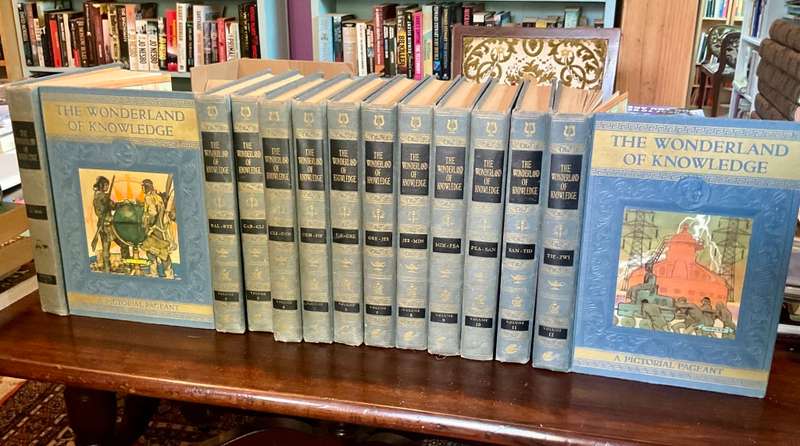 The Wonderland of Knowledge: A New Pictorial Encyclopedia 1946 12 Volumes A - Zwi