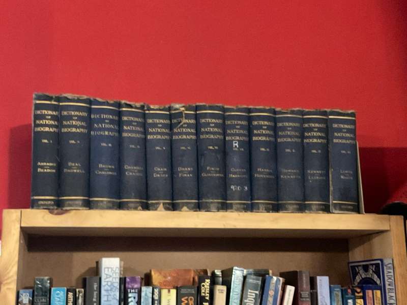 Dictionary of National Biography 20 Volumes from 1908 and 1909 & 3 Supplements