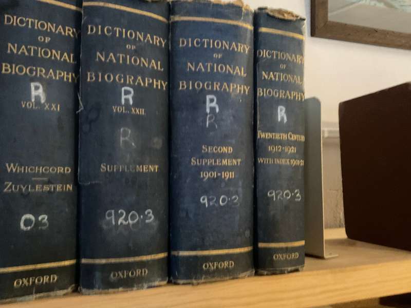 Dictionary of National Biography 20 Volumes from 1908 and 1909 & 3 Supplements