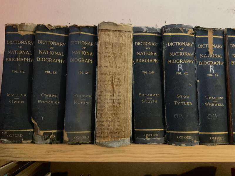 Dictionary of National Biography 20 Volumes from 1908 and 1909 & 3 Supplements