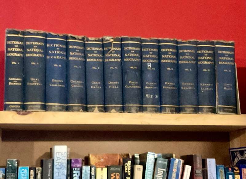 Dictionary of National Biography 20 Volumes from 1908 and 1909 & 3 Supplements