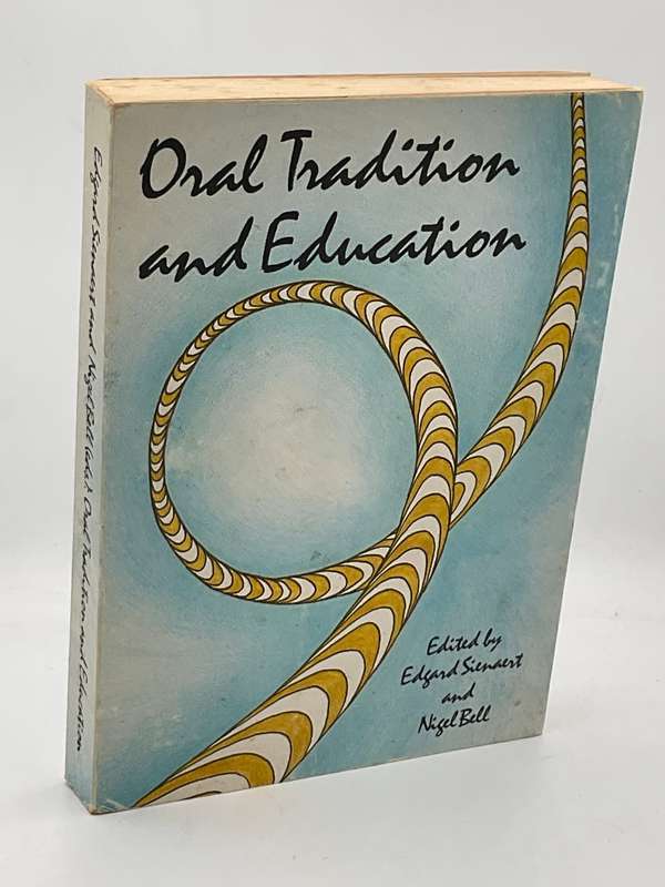 Oral Tradition and Education -  Edgard Sienaert and Nigel Bell | Signed and inscribed