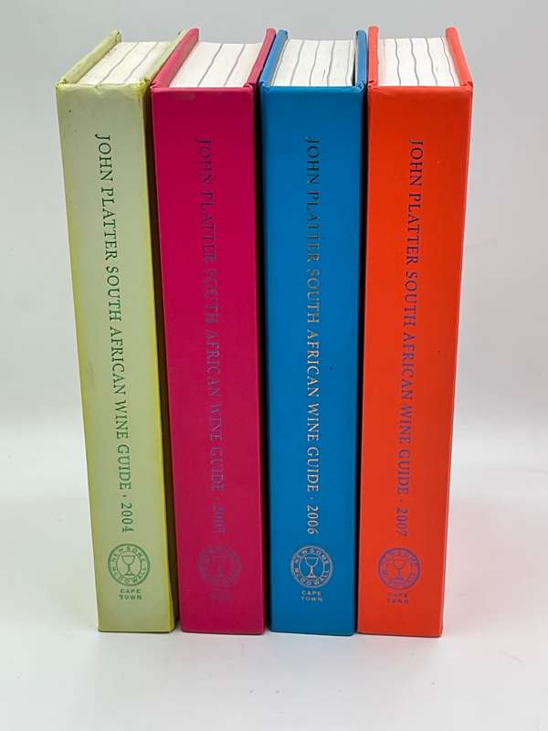 John Platter Wine Guide 2004, 2005, 2006 and 2007