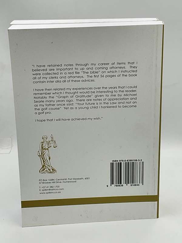 Sidney Philip Spilkin ~ Experiences | Autobiography First Edition 2019