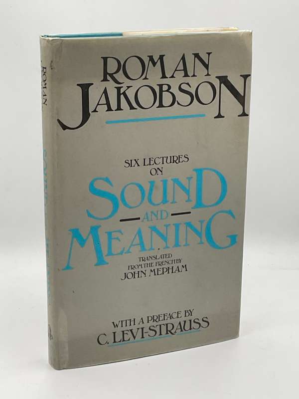 Six Lectures on Sound and Meaning by Roman Jakobson | Scarce