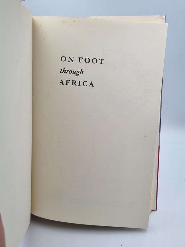 On Foot Through Africa - Ffyona Campbell | Signed & inscribed