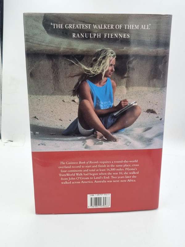 On Foot Through Africa - Ffyona Campbell | Signed & inscribed