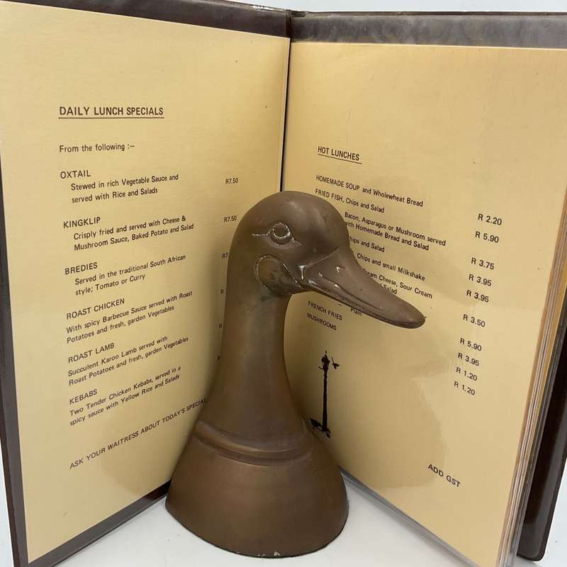 Menu ~ The Town Square at Henshilwoods Department Store