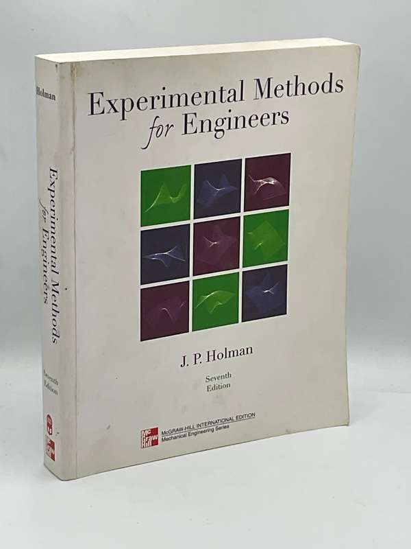 Experimental Methods for Engineers - Jack P. Holman