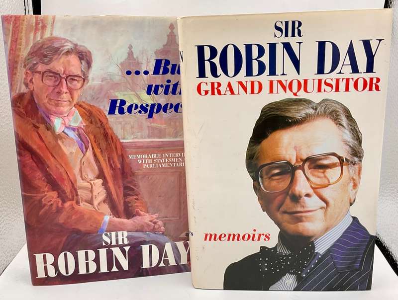 Grand  Inquisitor: Memoirs & But With Respect: Memorable Interviews with Statesmen by Sir Robin Day