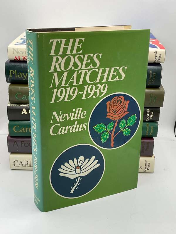 Collection of 8 Neville Cardus Cricket Books | Cricket Collection