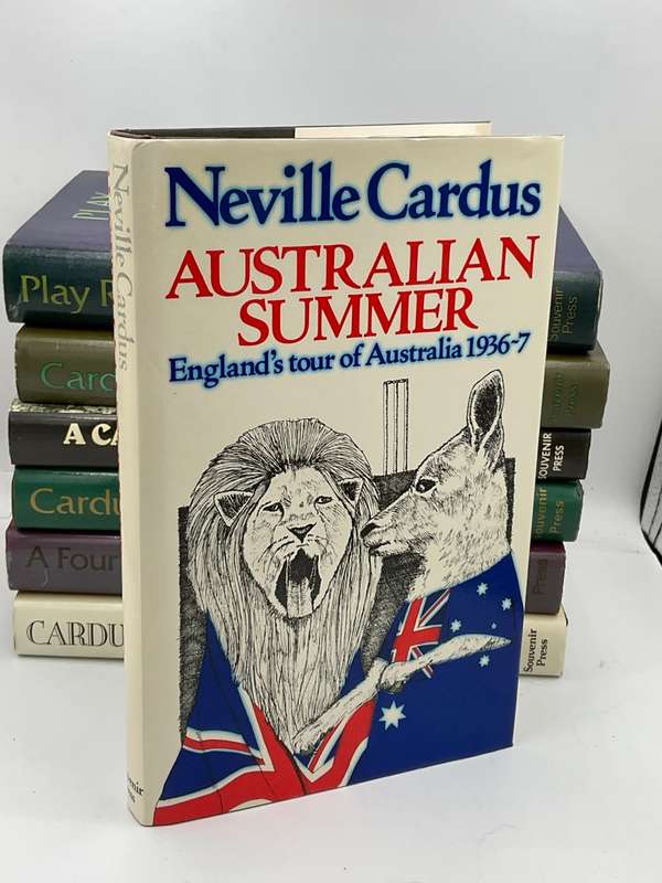 Collection of 8 Neville Cardus Cricket Books | Cricket Collection
