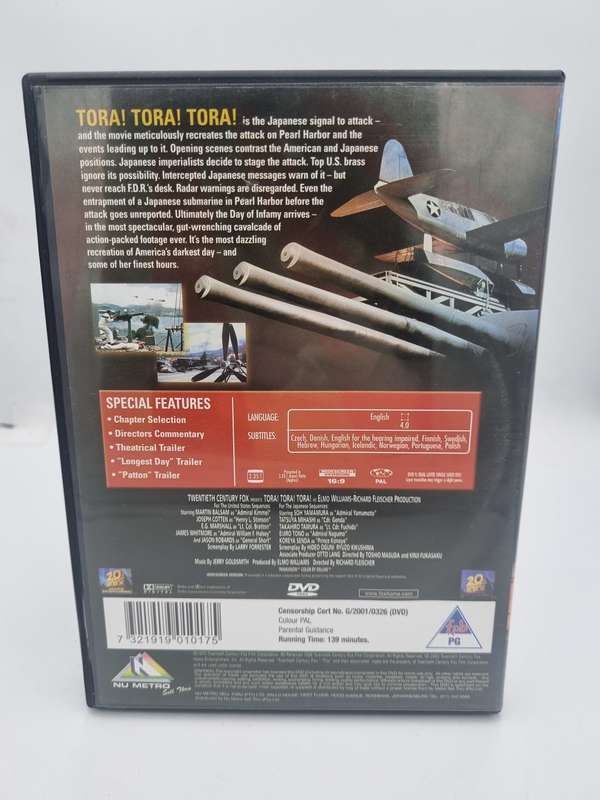 Tora! Tora! Tora! DVD - The Attack on Pearl Harbour Special Edition