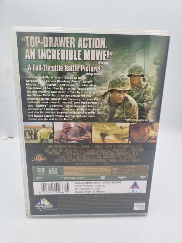 Windtalkers DVD - Nicholas Cage