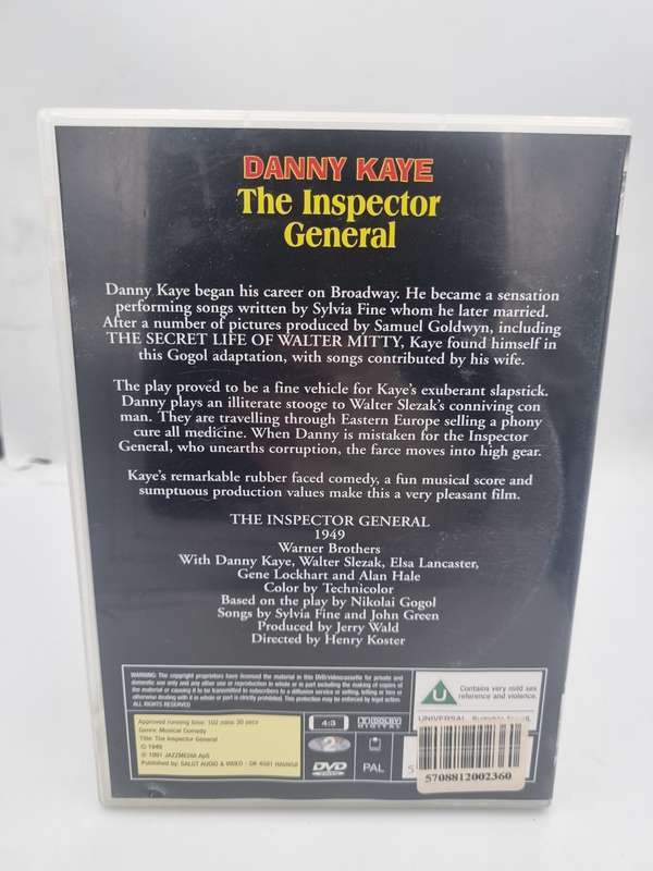 The Inspector General DVD - Danny Kaye