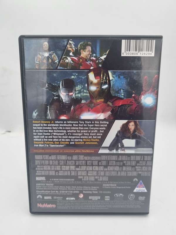 Iron Man 2 DVD - Robert Downey Jr