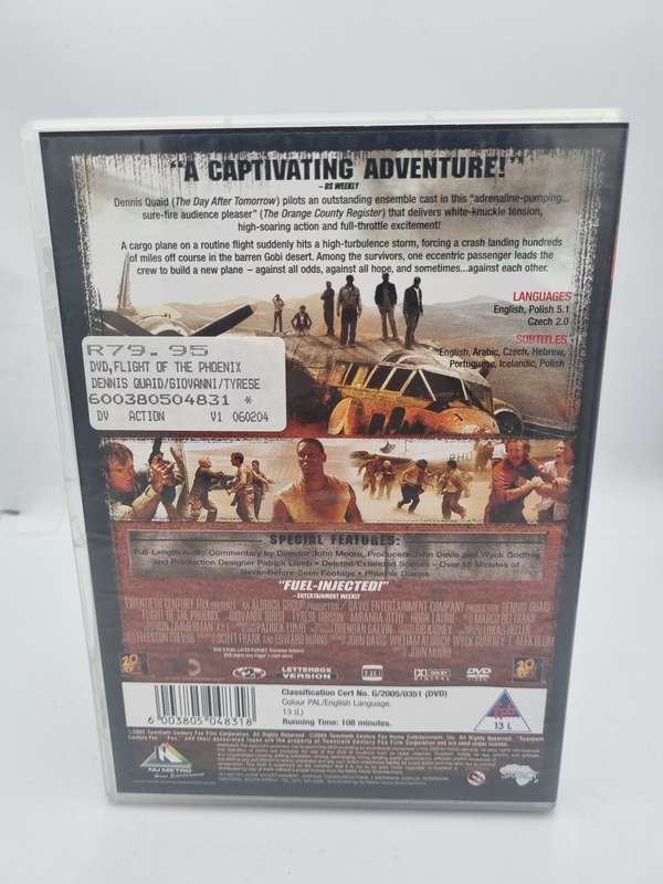 Flight of the Phoenix DVD - Dennis Quaid