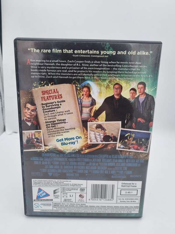 Goosebumps DVD - Jack Black