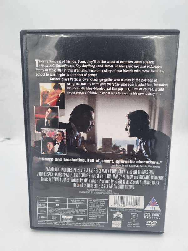 True Colors DVD - John Cusack & James Spader